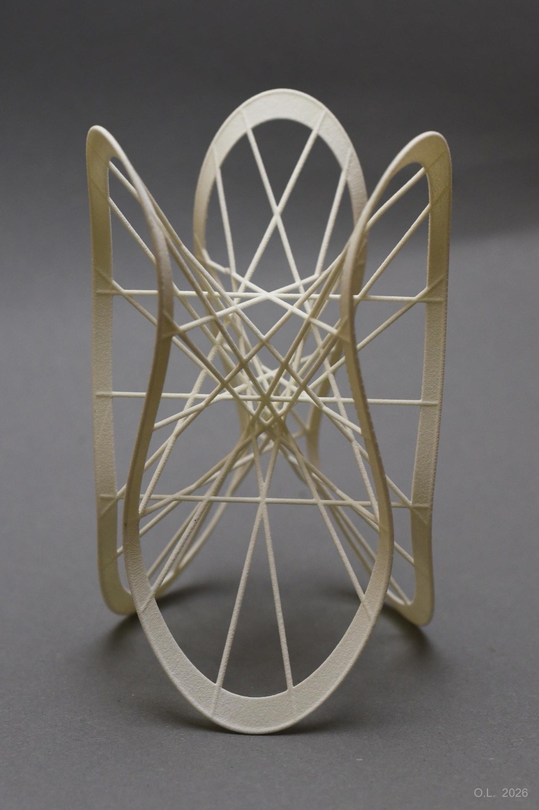 Clebsch cubic with its 27 lines, 3D-printed